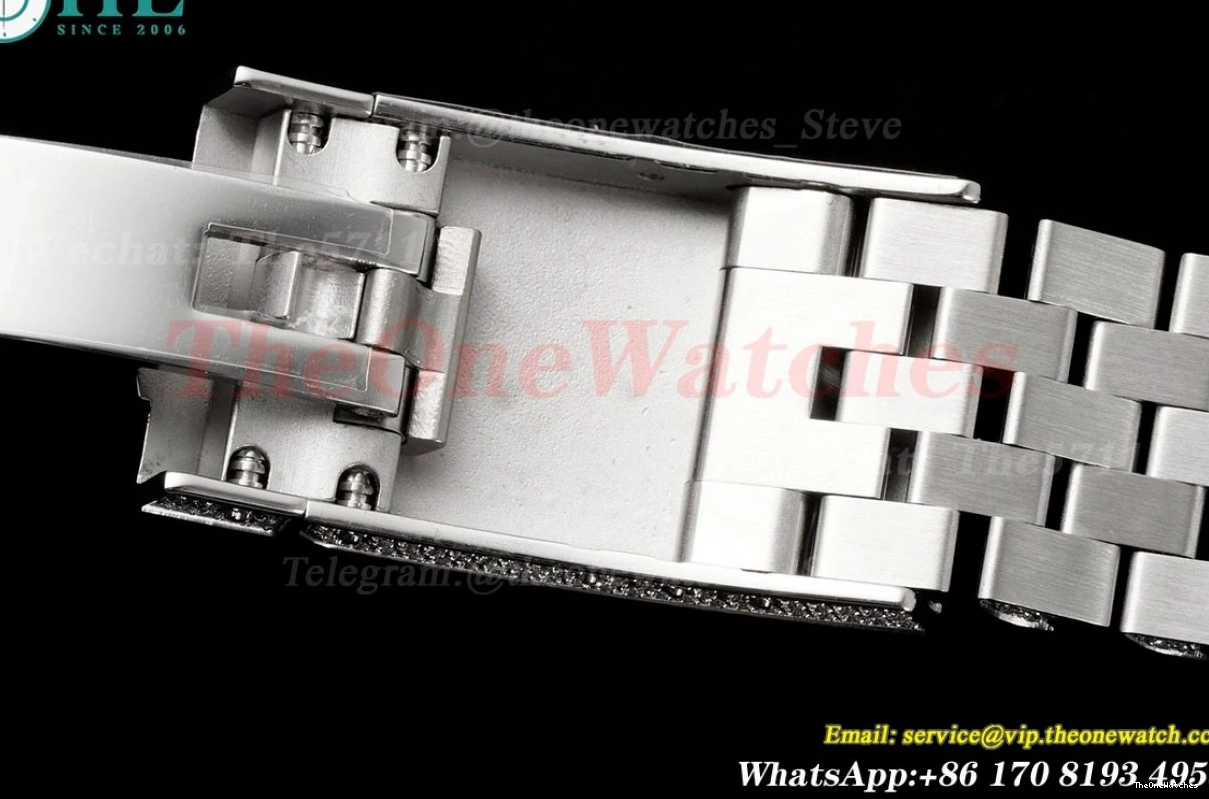 Datejust Full Dia A2824 Arabic 41mm SS Diamonds SS GMF 904L 0227